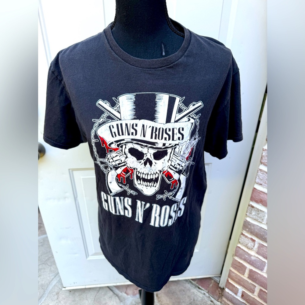 Delta, Guns N’ Roses, Short Sleeve, Black, Shirt, Size Medium
